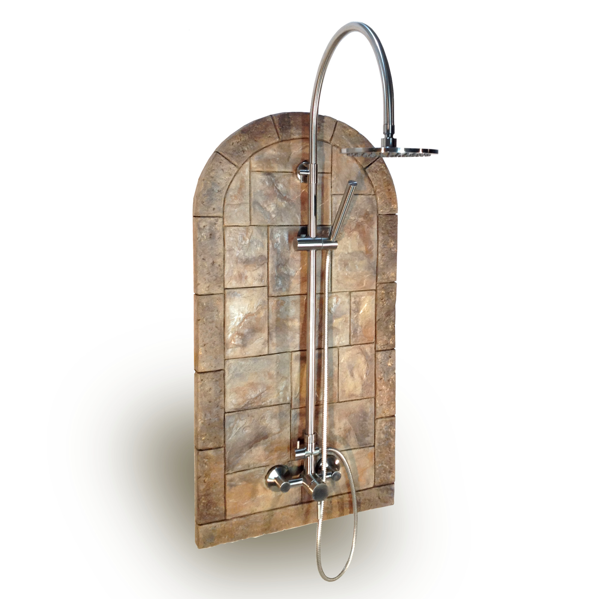 Beautiful, Custom, Outdoor Showers, Stainless Steel Outdoor Shower