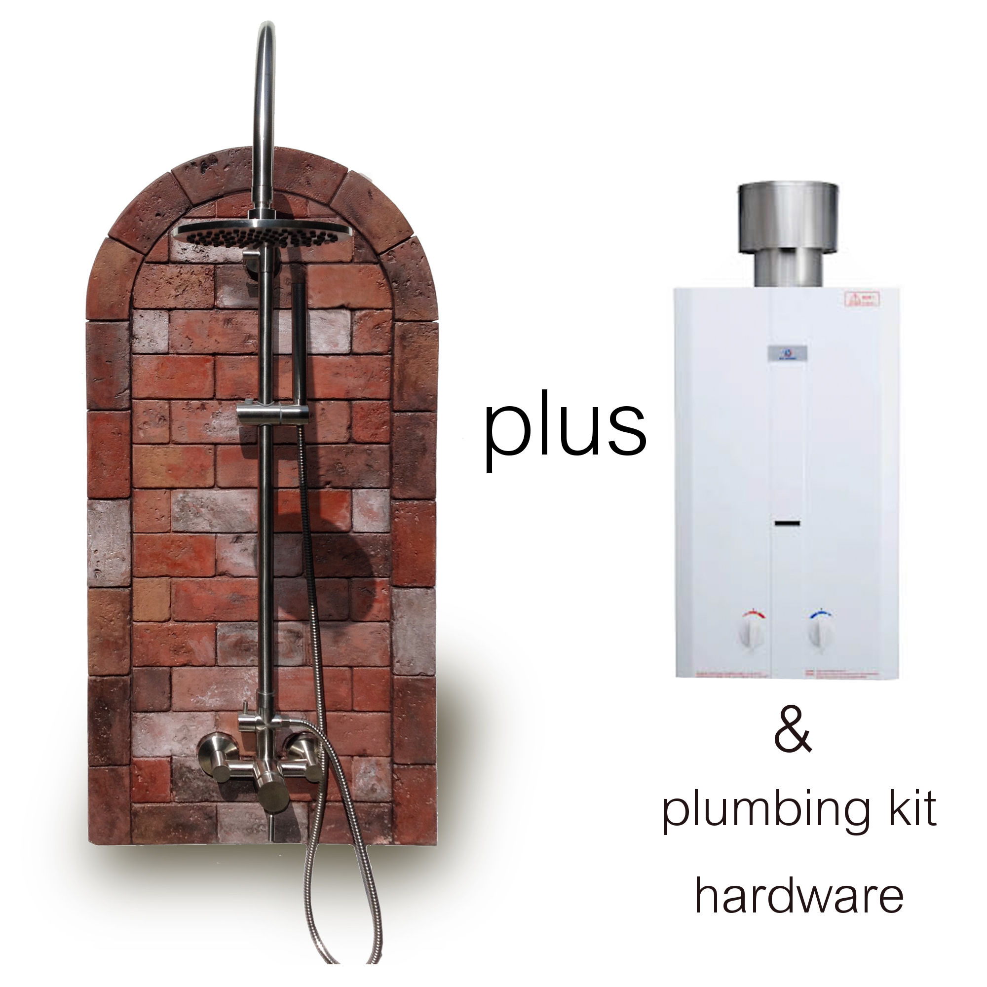 Hot Outdoor Shower Made Easy SunRinse Outdoor Showers